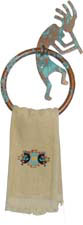 Kokopelli Towel Ring