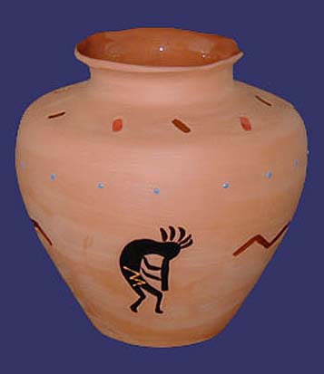 kokopelli pot